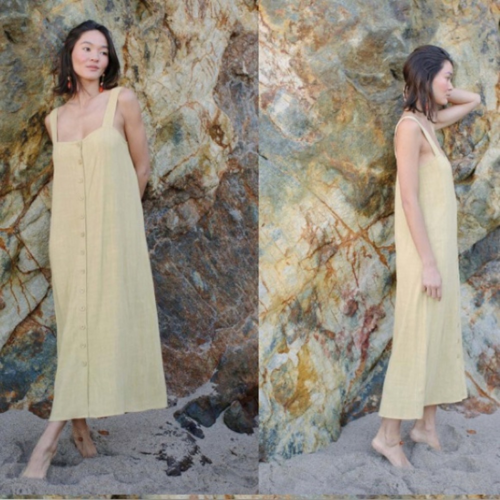 Rachel pally linen Ramona in citrine